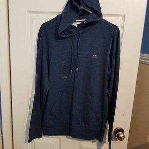 Lacoste longsleeve w/ hoodie